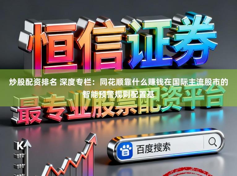 炒股配资排名 深度专栏：同花顺靠什么赚钱在国际主流股市的智能预警规则配置基
