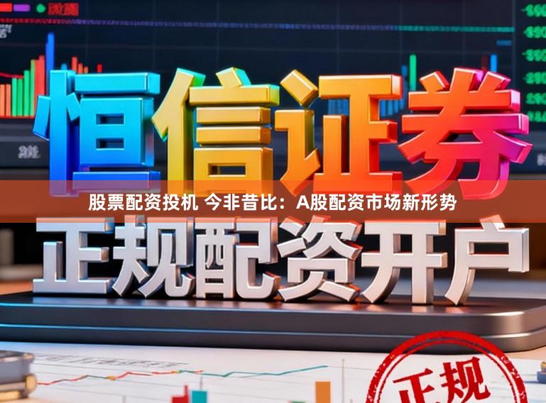 股票配资投机 今非昔比：A股配资市场新形势